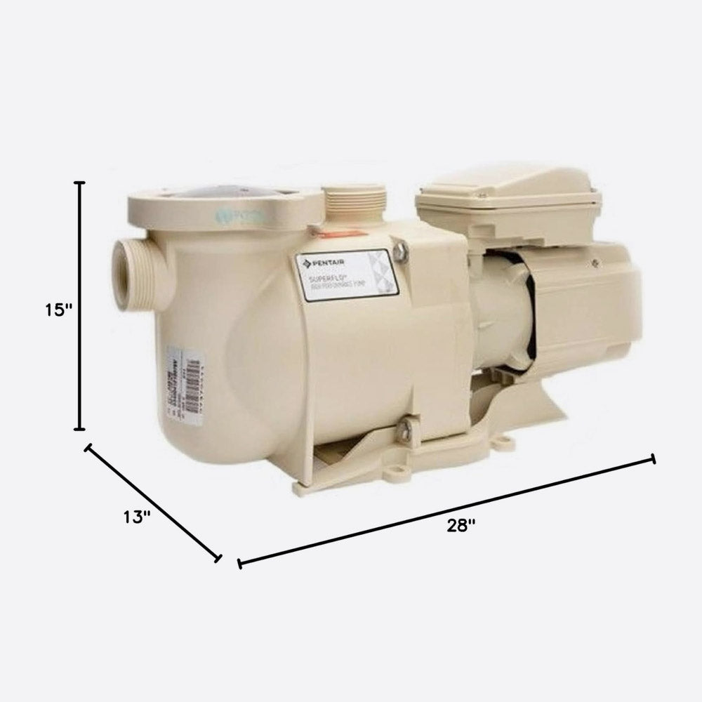 Pentair SuperFlo 348190 High Performance Pump – 1 HP EC