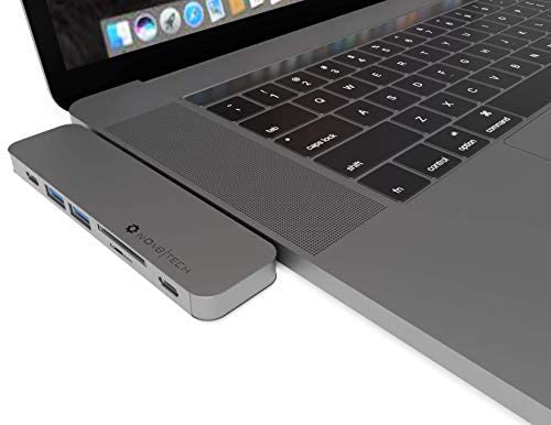 7in2 Space Gray USB C Hub | 7 devices Ports adapter MacBook Air & MacBook Pro (Renewed)