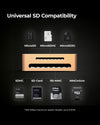 7in2 Gold USB C Hub to HDMI | 7 Device Ports Adapter MacBook Air & MacBook Pro