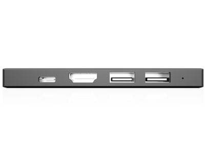 7in2 Space Gray USB C Hub to HDMI | 7 device Ports adapter MacBook Air & MacBook Pro