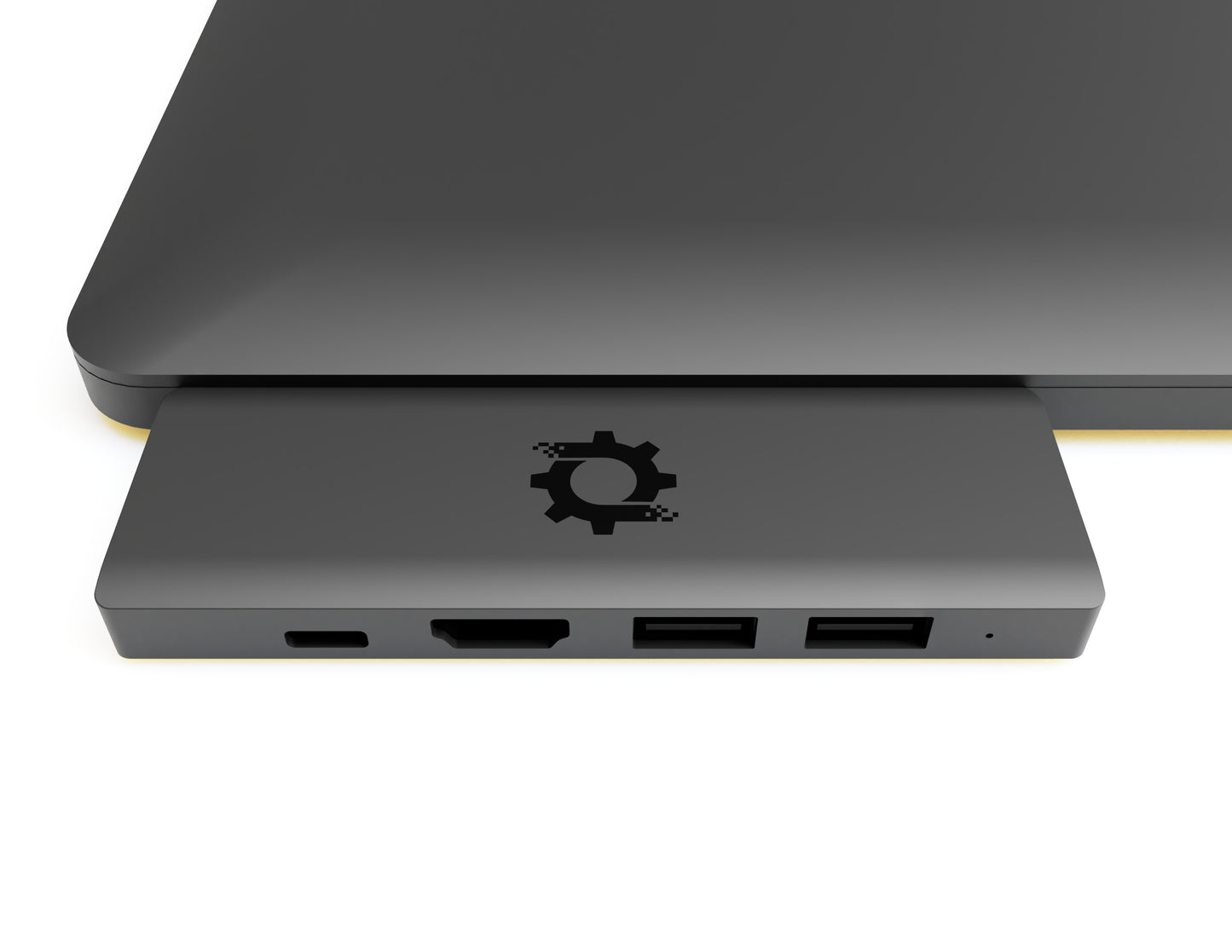 7in2 Space Gray USB C Hub to HDMI | 7 device Ports adapter MacBook Air & MacBook Pro