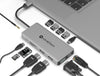 13in1 Space Gray USB C Hub | 13 Devices Ports Supported for all Type-C Adapter