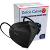 Dolce Calma KN95 Face Mask | Black | 50 Count in 1 Pack | Individually Wrapped