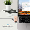6in2 Gold USB C Hub | 6 device Ports Adapter MacBook Air & MacBook Pro (Renewed)