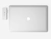 7in2 Silver USB C Hub | 7 Devices Ports Adapter MacBook Air & MacBook Pro