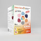 Dolce Calma KN95  Face Mask | 60 Pack Individually Wrapped | Multicolor