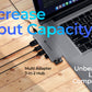 7in2 Space Gray USB C Hub | 7 device Ports Supported for all Type-C Adapter