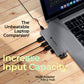 7in2 Space Gray USB C Hub | 7 device Ports Supported for all Type-C Adapter