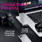 7in2 Silver USB C Hub | 7 Devices Ports Adapter MacBook Air & MacBook Pro