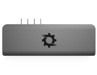 7in2 Space Gray USB C Hub to HDMI | 7 device Ports adapter MacBook Air & MacBook Pro