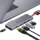 7in2 Space Gray USB C Hub | 7 Device Ports Adapter MacBook Air & MacBook Pro (Renewed)