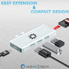 6in2 Silver USB C Hub | 6 device Ports Adapter MacBook Air & MacBook Pro (Renewed)