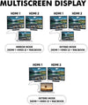 7in2 Silver USB C Hub to HDMI | 7 device Ports adapter MacBook Air & MacBook Pro