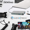 Travel Series Adapter | 8 device Ports Supported for all TYPE-C Adapter ( Tablets | Phones | PC | Mac )