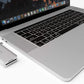 7in2 Silver USB C Hub | 7 Device Ports Adapter MacBook Air & MacBook Pro (Renewed)