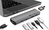8in2 Space Gray USB C Hub Dual 4K HDMI Triple Display USB Adapter for MacBook Pro (Renewed)