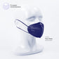 Dolce Calma KN95  Face Mask | 60 Pack Individually Wrapped | Multicolor