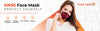 Dolce Calma KN95  Face Mask | 60 Pack Individually Wrapped | Multicolor