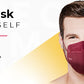 Dolce Calma KN95  Face Mask | 60 Pack Individually Wrapped | Multicolor