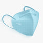 Dolce Calma KN95  Face Mask | 60 Pack Individually Wrapped | Multicolor