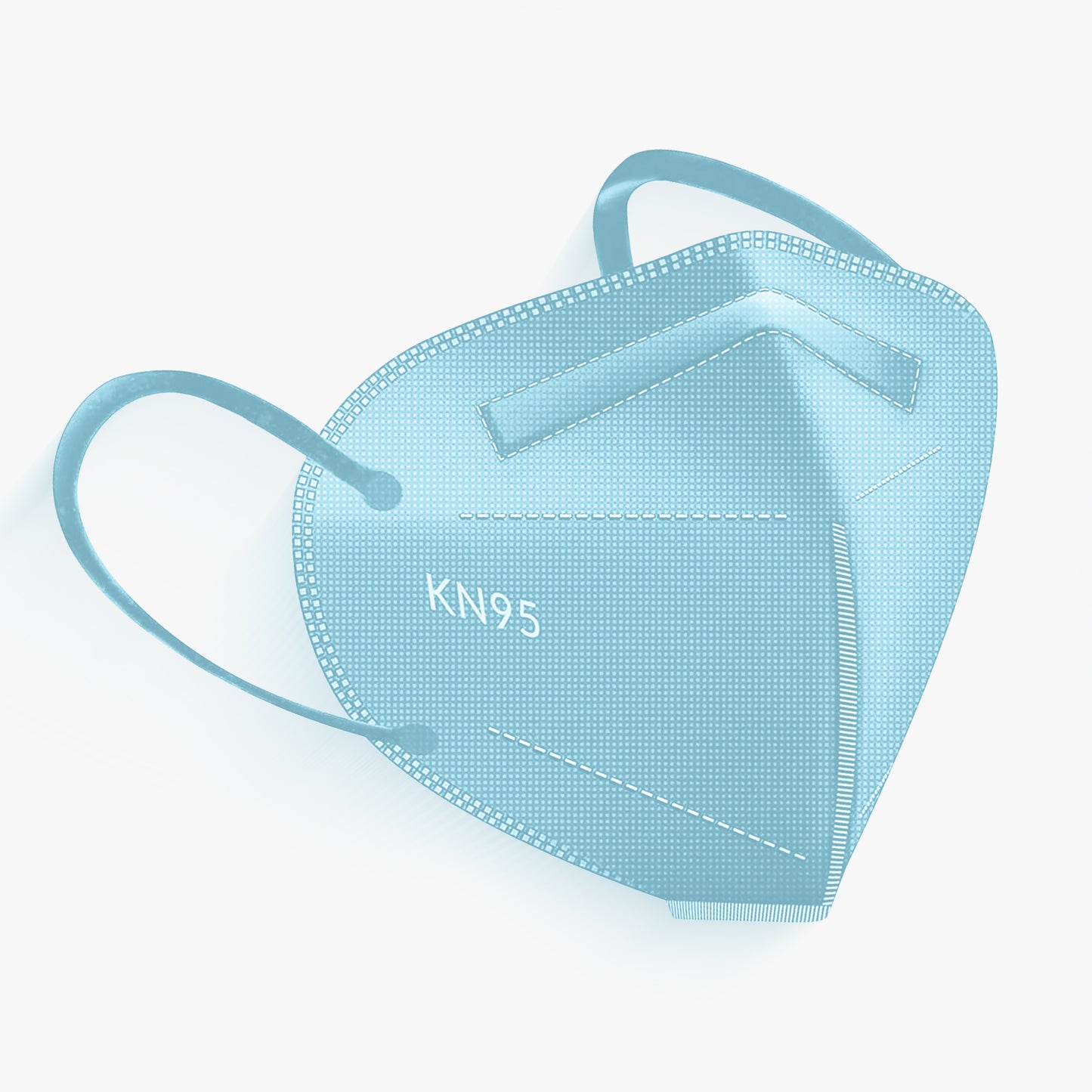 Dolce Calma KN95  Face Mask | 60 Pack Individually Wrapped | Multicolor