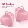 Dolce Calma KN95 Face Mask | 50 Pack Individually Wrapped | Multicolor