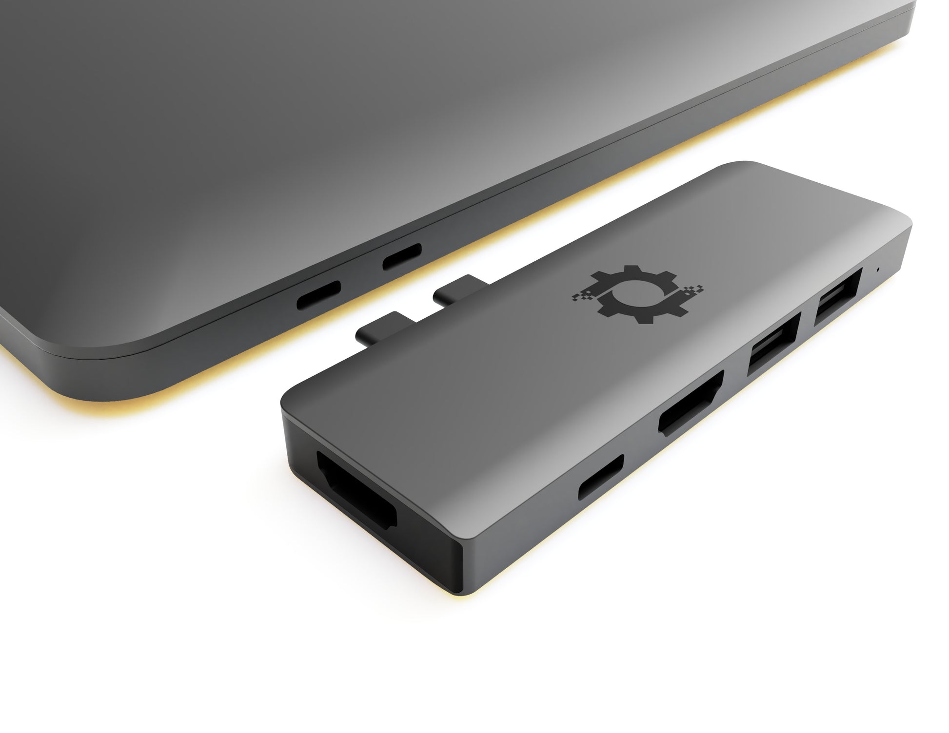 7in2 Space Gray USB C Hub to HDMI device Ports adapter MacBook