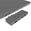 7in2 Space Gray New USB C Hub New | 7 Device Ports Adapter MacBook Air & MacBook Pro